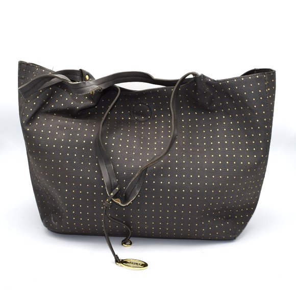 Carlos Santana Polka Dot Tote - Picture 1 of 11